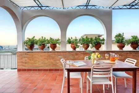 Gocce Villas - Skyline Sorrento Views In The Heart Of Sorrento Exteriör bild